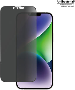 PanzerGlass - Ultra-Wide Fit Privacy - 2-way privacy glass - Geschikt voor iPhone 14 Plus en 13 Pro Max