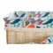 Basket spelset DKD Home Decor 49 x 40 x 22 cm Polyester vlechtwerk Boho (5 Stuks)