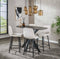 AnLi Style Barstoel Rib - Rock gebroken wit