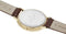 Pierre Cardin Belleville Park CBV.1031 Horloge - Leer - Bruin - Ø 41 mm