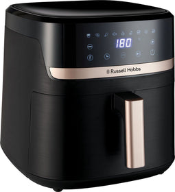 Russell Hobbs Satisfry 8.3L Airfryer - Heteluchtfriteuse - 9 kookfuncties - Zwart met champagne accenten