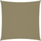 vidaXL - Zonnescherm - vierkant - 6x6 - m - oxford - stof - beige