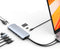 Hyper HD392 - USB-C dockingstation - Geïntegreerde kaartlezer - Grijs