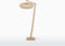 GOOD&MOJO Vloerlamp Cango - Bamboe - 80x60x176cm - Scandinavisch,Bohemian - Staande lampen voor Woonkamer - Slaapkamer