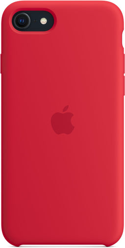 Apple MN6H3ZM/A - iPhone SE (3rd generation) - Siliconen Hoesje - Rood