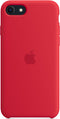Apple MN6H3ZM/A - iPhone SE (3rd generation) - Siliconen Hoesje - Rood