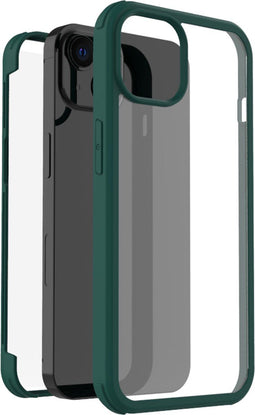 Accezz iPhone 14 Plus - 360° Full Protective Cover - Militaire valbescherming tot 1,5 meter - Groen