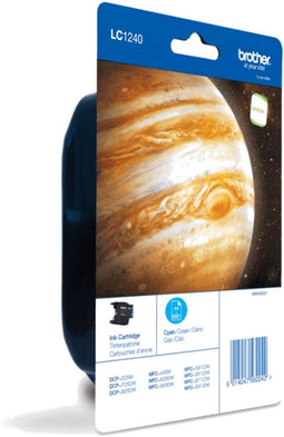 Brother LC-1240CBP - Inktcartridge - 600 pagina's - Cyaan