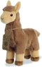 Pluche dieren knuffels lama van 28 cm - Knuffeldieren lamas speelgoed