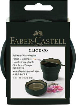 Faber-Castell watercup - Clic & Go - donkergroen - FC-181520