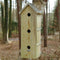 Esschert Design Vogelhuisje - Hout naturel - 19,5 x 16,5 x 51,5 cm