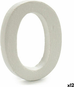 Pincello Brief O Wit Polyestyreen 1 X 15 X 13,5 Cm (12 Stuks)