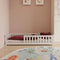 Juskys Naya - Kinderbed - 90 x 200 cm - Valbeveiliging - Wit