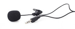 Gembird MIC-C-01 - Clip-On microfoon - 3.5mm jack - Zwart