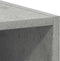 vidaXL - Hangkast - Riga - 20x29,5x60 - cm - bewerkt - hout - betongrijs