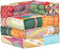 vidaXL - Poef - modulair - stof - patchwork