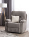 BERGEN - TV-fauteuil - Beige - Polyester