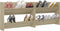 vidaXL-Wandschoenenkasten-2-st-80x18x60-cm-spaanplaat-sonoma-eiken