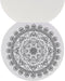 Mini Mandala Kleurboek - Kleurboek voor Kinderen - 48 Pagina's - 12 x 12 cm - Rood