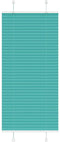 vidaXL - Plissé - rolgordijn - 65x150 - cm - stofbreedte - 64,4 - cm - petrol - groen