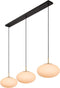 Lucide ELYSEE - Hanglamp - 3xE27 - Verstelbaar - Opaal