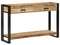 vidaXL - Console - Tafel - 120x33x75 - cm - Massief - Ruw - Mangohout