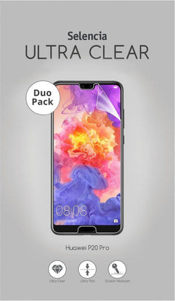 Selencia Duo Pack Ultra Clear Screenprotector voor de Huawei P20 Pro