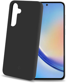 Celly CROMO1063BK - Siliconen Hoesje - Krasbestendig - Zwart