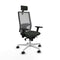 Bureaustoel Piqueras y Crespo 3D026N2 Zwart
