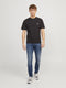 JACK & JONES Glenn Fox - slim fit jeans - Super Stretch - denimblauw