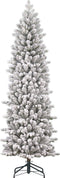 Black Box Trees Harma Smalle Kunstkerstboom - H260 x Ø73 cm - Groen Frosted