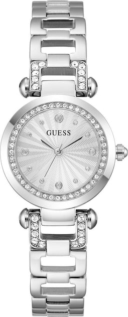 Guess Ginger GW0869L3 - Polshorloge - Staal - Ø 30 mm - Zilverkleurig
