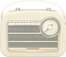 Nordmende Transita 130 - Tafelradio DAB+ FM Bluetooth USB Accu Beige
