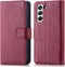 iMoshion Hoesje Geschikt voor Samsung Galaxy S21 Hoesje Met Pasjeshouder - iMoshion Luxe Bookcase - donkerrood