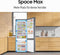 Samsung RL38T607BB1 - Koelvriescombinatie - NoFrost - Zwart
