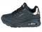 Skechers Uno - Golden Air - Dames Sneakers - Zwart - Maat 37