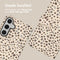 imoshion Hoesje Geschikt voor Samsung Galaxy S24 Plus Hoesje Met Pasjeshouder - imoshion Design Bookcase smartphone - Meerkleurig / Black And White Dots