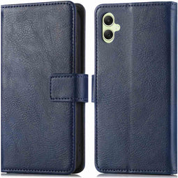 iMoshion Hoesje Geschikt voor Samsung Galaxy A05s Hoesje Met Pasjeshouder - iMoshion Luxe Bookcase - Donkerblauw