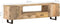 vidaXL - Tv-meubel - 160x30x45 - cm - massief - mangohout