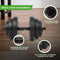 Tunturi Dumbbellset - Halterset - 28 kg - Zwart Vinyl - incl. gratis fitness app (2 stuks)