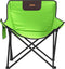 vidaXL - Campingstoelen - 2 - st - met - vakje - inklapbaar - groen