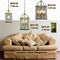 Steinhauer Pimpernel 5972BR - Hanglamp - 4 x E14 fitting hoogte instelbaar Ø25 cm brons