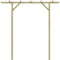 vidaXL - Pergola - 205x40x203 - cm - hout