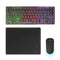 Mars Gaming MCPWTKLES - Gaming Pack - Toetsenbord Muis Muismat - Zwart (3 stuks)