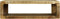 vidaXL - TV-meubel - 80x30x25 - cm - Massief - hout - Onbewerkt - mango