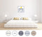 Vitality Pur - Hoeslaken Jersey 100% Katoen - Stretch - Creme - 140x200