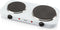Tristar KP-6245 - Elektrische kookplaat 2500W - 2 Kookzones - Wit