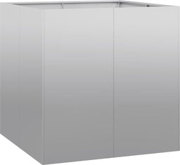 vidaXL - Plantenbak - 80x80x80 - cm - gegalvaniseerd - staal