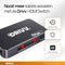 Drivv. HDMI Switch 5 poorts - 4K 60Hz - Afstandsbediening - Automatisch schakelen - Zwart