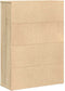 vidaXL - Boekenkast - 60x24x85 - cm - bewerkt - hout - sonoma - eikenkleurig